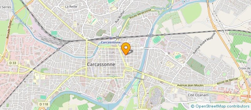 localisation de l'entreprise CAPI TWO à CARCASSONNE