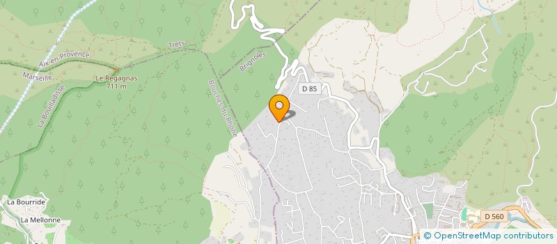 localisation de l'entreprise CAPIALI  SAINT-ZACHARIE