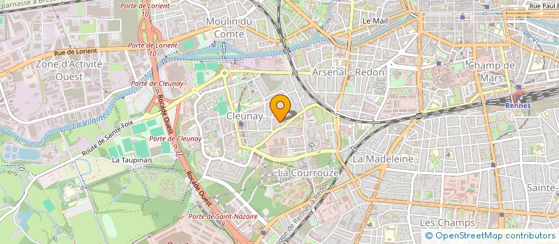 localisation de l'entreprise CAPIALYS  RENNES