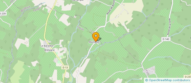 localisation de l'entreprise CAPIAN  MOURENS