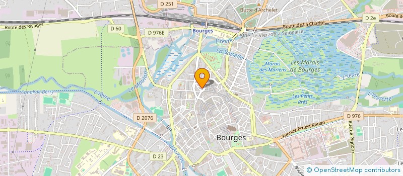 localisation de l'entreprise CAPIAUFRARIS  BOURGES