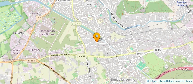 localisation de l'entreprise CAPIBARA  SAINT-VICTORET