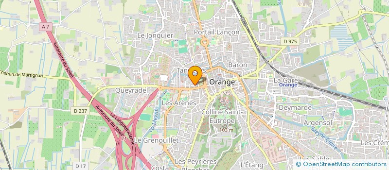 localisation de l'entreprise CAPIBEGA  ORANGE