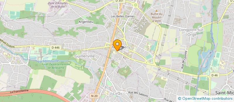 localisation de l'entreprise CAPICCHIONI  MONTLHERY