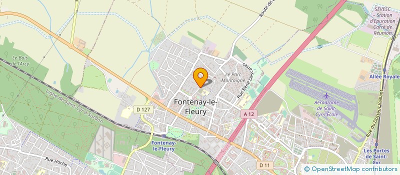 localisation de l'entreprise CAPICEO à FONTENAY LE FLEURY