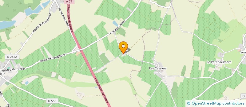 localisation de l'entreprise CAPICHAT à TRACY-SUR-LOIRE