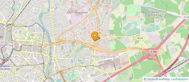 localisation de l'entreprise CAPICHRIS à MONTPELLIER