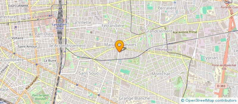 localisation de l'entreprise CAPIDAM 17  LYON