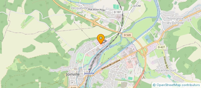 localisation de l'entreprise CAPIE à JOINVILLE
