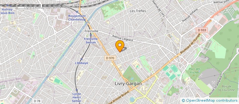 localisation de l'entreprise CAPIEGO à LIVRY-GARGAN