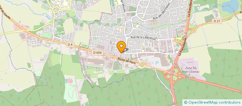 localisation de l'entreprise CAPIGES à PONTAULT-COMBAULT