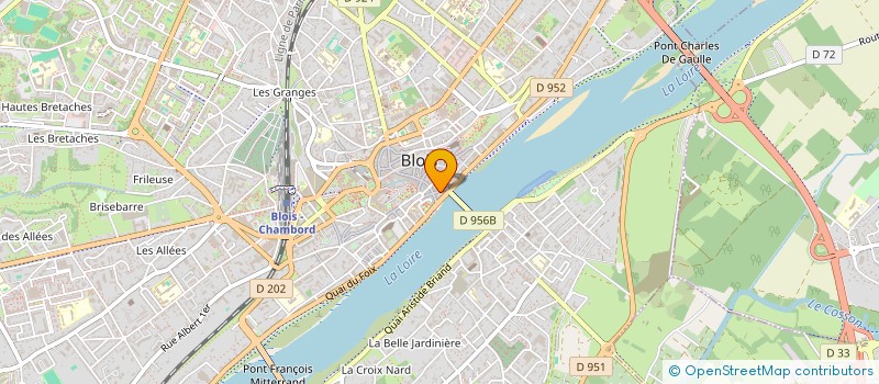 localisation de l'entreprise CAPILIA  BLOIS