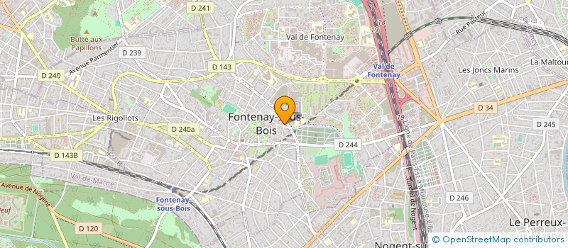 localisation de l'entreprise CAPILLARY, LE SALON à FONTENAY-SOUS-BOIS