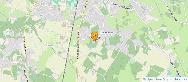 localisation de l'entreprise CAPILLE à CHALLANS