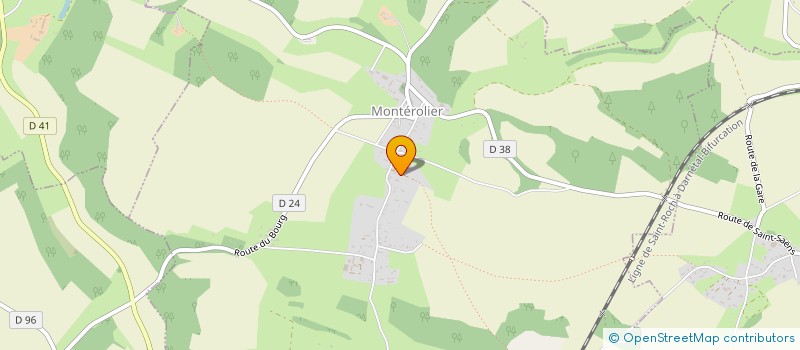 localisation de l'entreprise CAPILU  MONTEROLIER