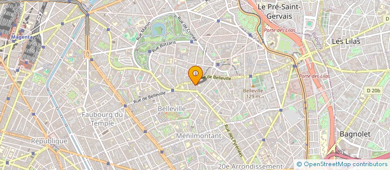 localisation de l'entreprise CAPILUS  PARIS