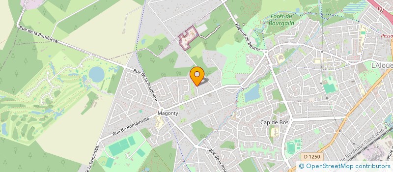 localisation de l'entreprise CAPIMA à PESSAC