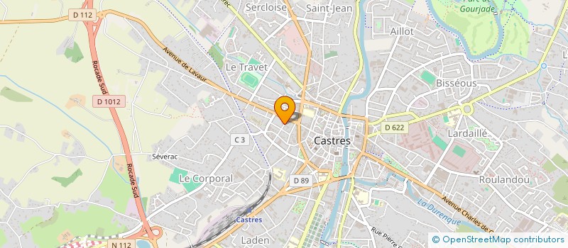 localisation de l'entreprise CAPIMA IMMOBILIER  CASTRES