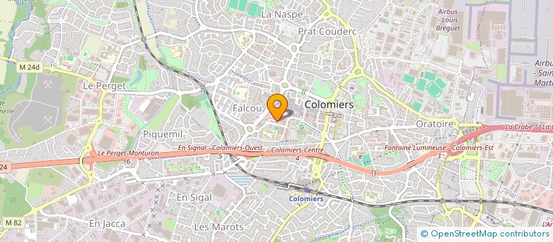 localisation de l'entreprise CAPIMAP à COLOMIERS