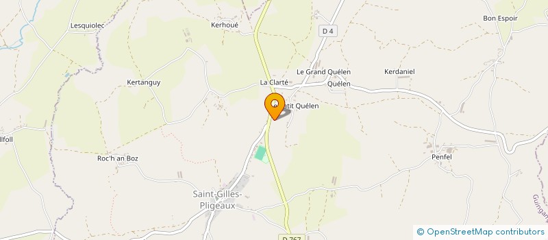 localisation de l'entreprise CAPIMATPHI  SAINT-GILLES-PLIGEAUX