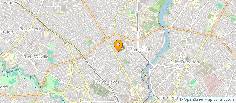 localisation de l'entreprise CAPIMMO 2024 à NANTES