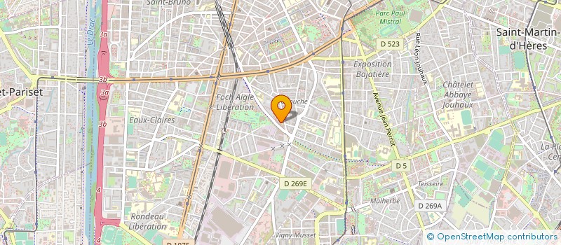 localisation de l'entreprise CAPIMMO à GRENOBLE