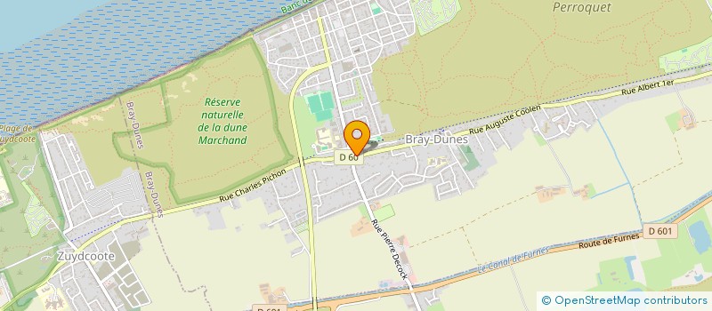 localisation de l'entreprise CAPIMMO  BRAY-DUNES