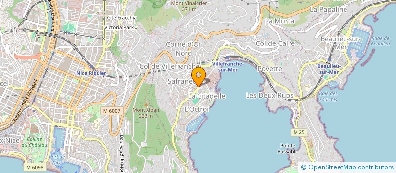 localisation de l'entreprise CAPIMMOCOPRO à VILLEFRANCHE-SUR-MER
