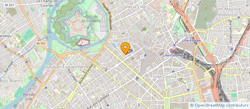 localisation de l'entreprise CAPIMO NDF  LILLE