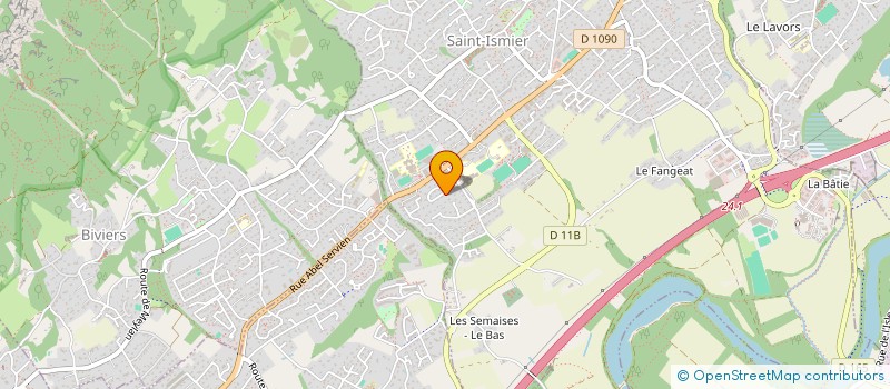 localisation de l'entreprise CAPIMOON  SAINT-ISMIER