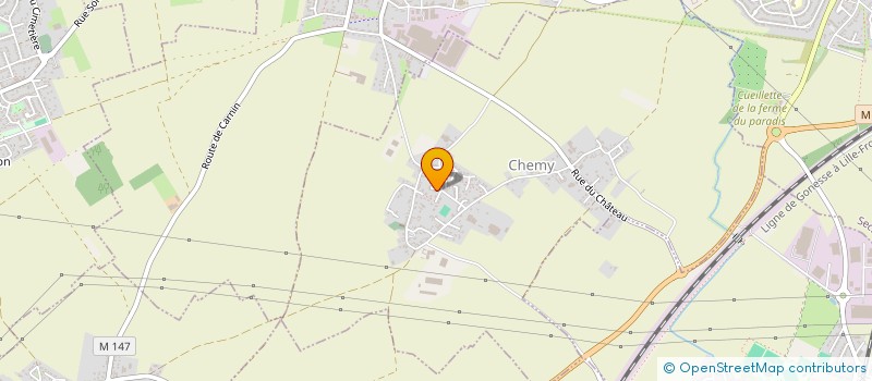 localisation de l'entreprise CAPINVEST  CHEMY