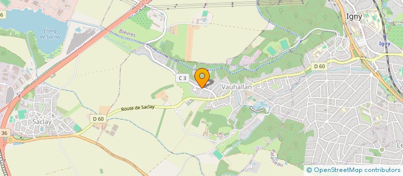 localisation de l'entreprise CAPINVEX à VAUHALLAN