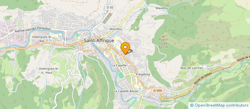 localisation de l'entreprise CAPIPIERRE  SAINT-AFFRIQUE