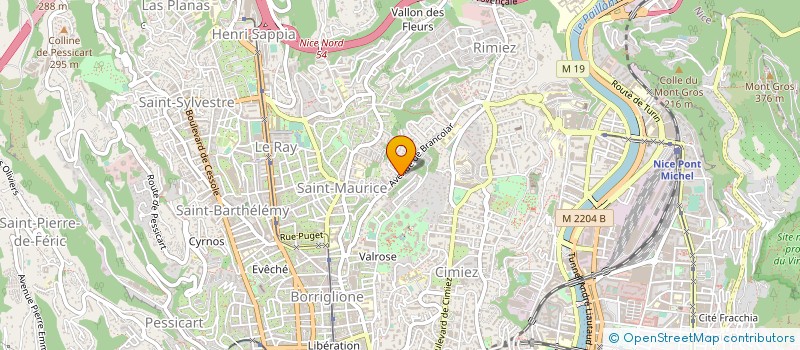 localisation de l'entreprise CAPIREVE à NICE