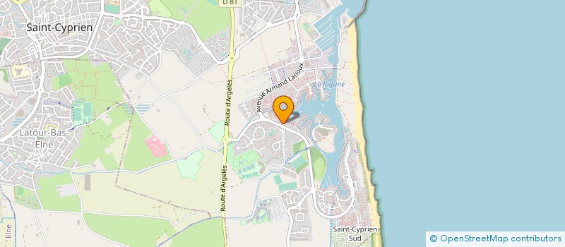 localisation de l'entreprise CAPIS  SAINT-CYPRIEN
