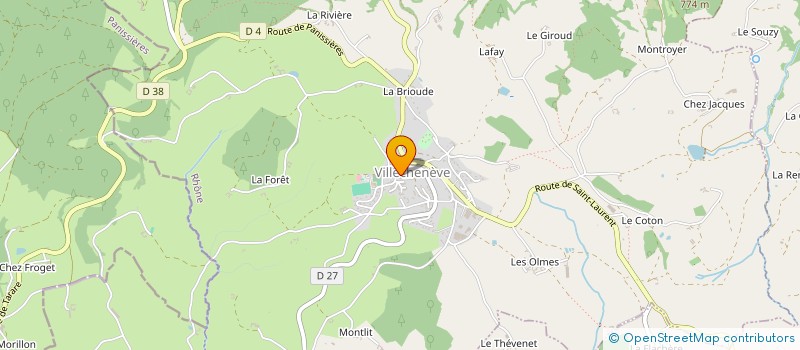 localisation de l'entreprise CAPISSIMO  TARARE