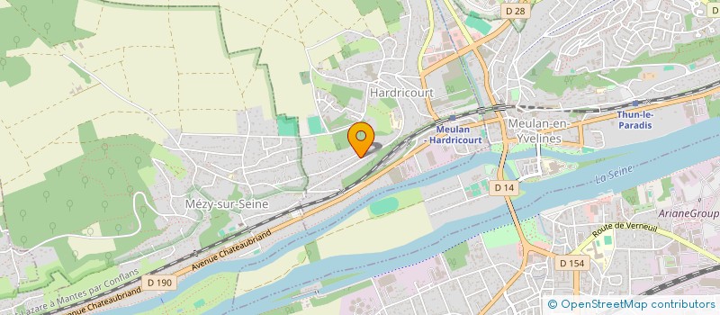 localisation de l'entreprise CAPIT  HARDRICOURT