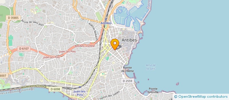 localisation de l'entreprise CAPIT'M TOQUEE à ANTIBES