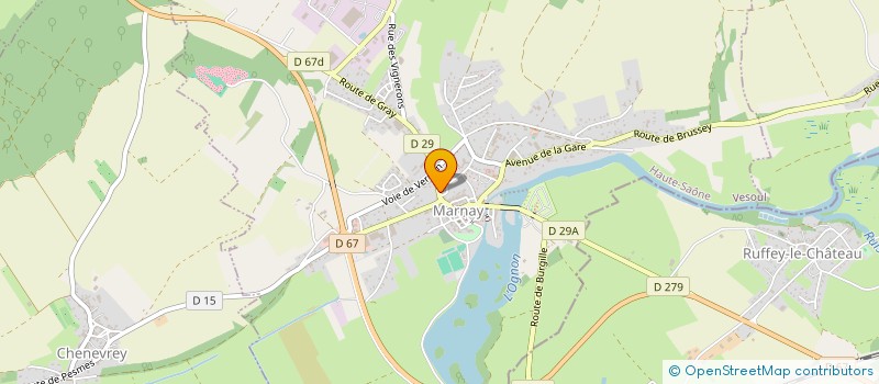 localisation de l'entreprise CAPITA  MARNAY