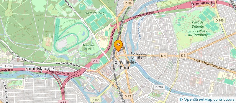 localisation de l'entreprise CAPITAINE AMBULANCES SERVICES à JOINVILLE-LE-PONT