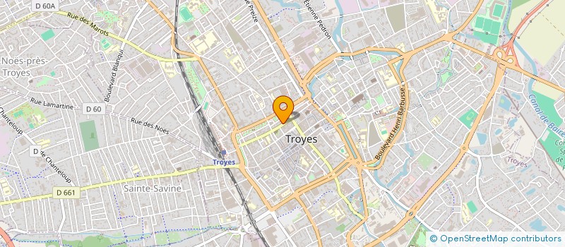 localisation de l'entreprise CAPITAINE BNB à TROYES