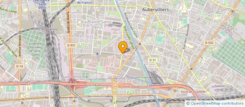 localisation de l'entreprise CAPITAINE GEORGES à STAINS