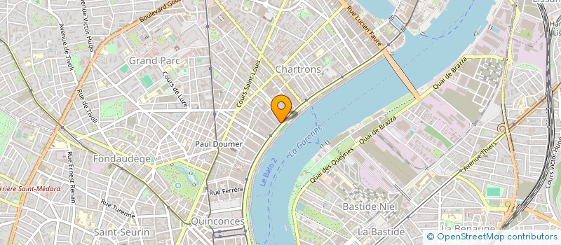 localisation de l'entreprise CAPITAINE IMMOBILIER  BORDEAUX