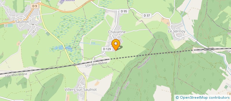 localisation de l'entreprise CAPITAINE LE PEINTRE  CHAVANNE