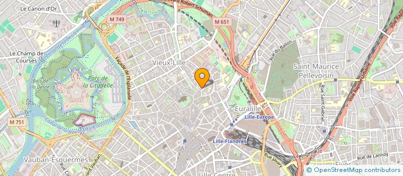 localisation de l'entreprise CAPITAINE NEMO à LILLE