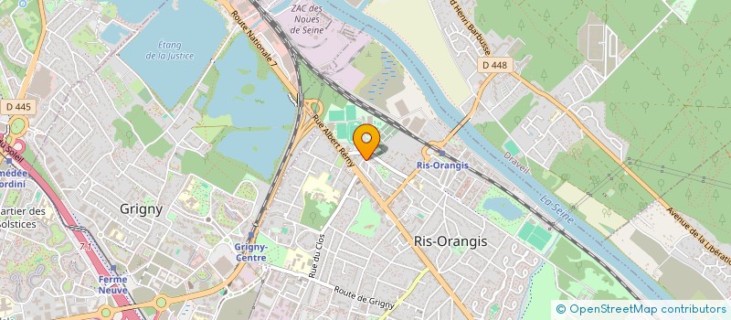 localisation de l'entreprise CAPITAL ASSIST à RIS-ORANGIS