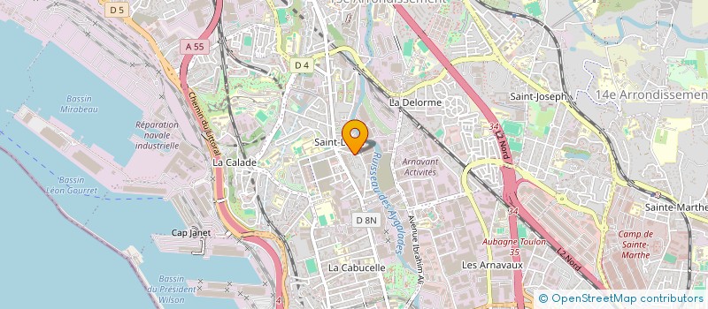 localisation de l'entreprise CAPITAL BIEN ETRE à MARSEILLE