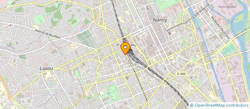 localisation de l'entreprise CAPITAL CARRIERE  NANCY