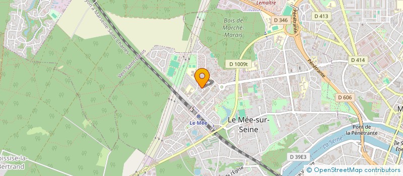 localisation de l'entreprise CAPITAL CCP  LE MEE-SUR-SEINE