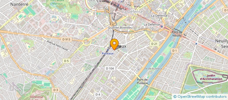 localisation de l'entreprise CAPITAL CLOUD à NEUILLY-SUR-SEINE